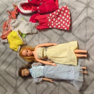 Vintage Mod dramatic living 1969 Skipper & Mattel Barbie Skipper Doll 1963